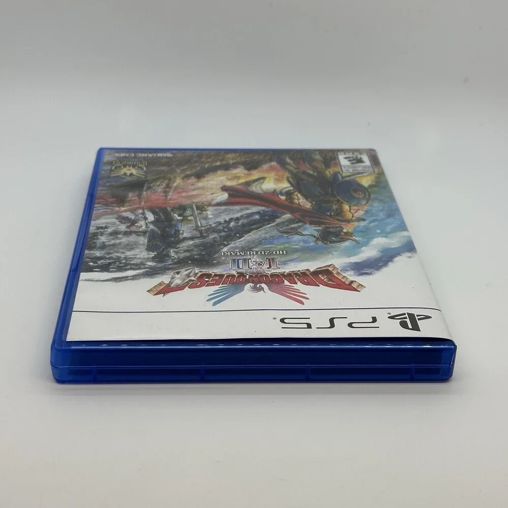 Dragon Quest I & II 1 2 HD-2D Remake PlayStation 5 PS5, Square Enix) - Tested!